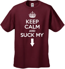 Keep Calm And "Suck My" Men's T-Shirt