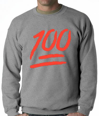 Keep It 100 Adult Crewneck