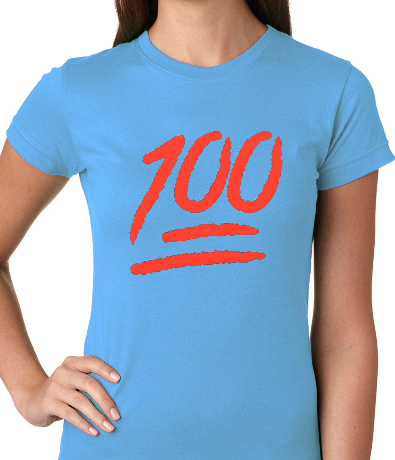 Keep It 100 Ladies T-shirt