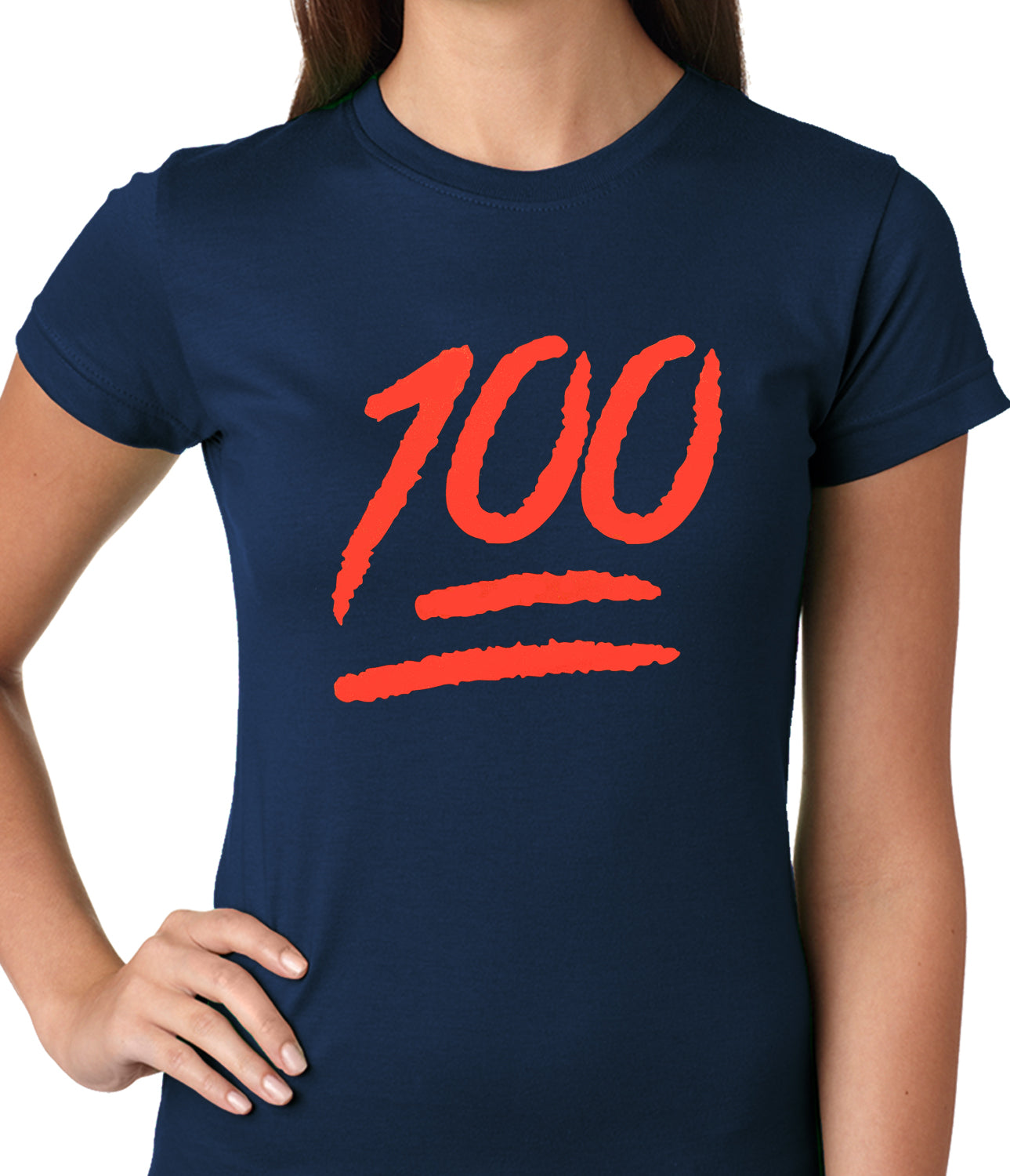 Keep It 100 Ladies T-shirt