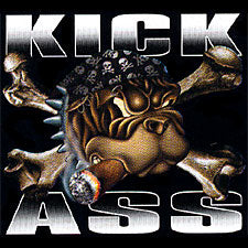 Kick Ass Dog With Crossbones T-Shirt