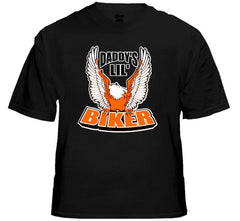 Kids Biker Shirts - Daddy's Lil'  Biker Shirt