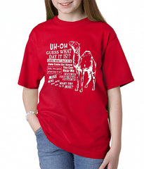 Kids Camel Hump Day T-Shirt