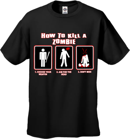 Kids How To Kill A Zombie T-Shirt