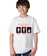 Kids How To Kill A Zombie T-Shirt