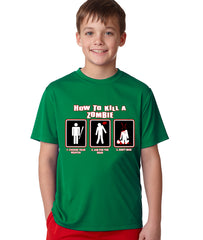 Kids How To Kill A Zombie T-Shirt