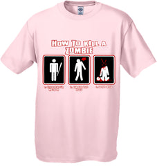 Kids How To Kill A Zombie T-Shirt