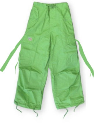 Kids Unisex Basic UFO Pants  (Limey Green)