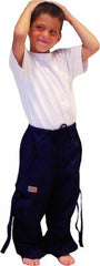 Kids Unisex Basic UFO Pants (Navy Blue)