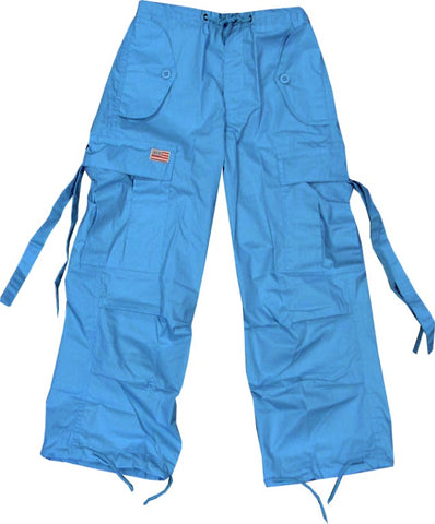 Kids Unisex Basic UFO Pants (Turquoise)