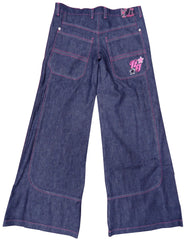 KikGirl Jeans - KikGirl 26" Deluxe Wideleg Pants (Blue Denim)