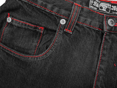 Kikwear Jeans - Kikwear 23" Black Bull Denim Wash Pants