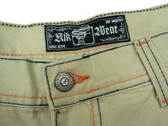 Kikwear 32" Soft Twill "Old Skool" Pants (Khaki)