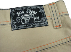 Kikwear 32" Soft Twill "Old Skool" Pants (Khaki)