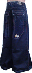 Kikwear Jeans - Kikwear 42" Severe New Skool Cotton  Pants (Dark Blue)