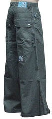 Kikwear Deluxe 42 Inch Bottom  Severe Twill Pants (Charcoal)