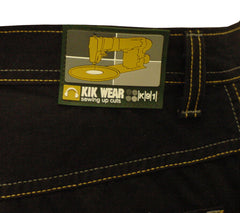 Kikwear Jeans - Kikwear Unisex 28'' Bottom Pants (Black)