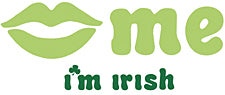 Kiss Me I'm Irish Girls T-Shirt