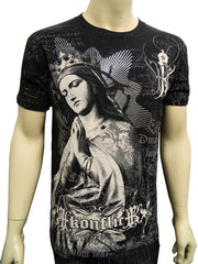 Konflic The Virgin Mary Men's T-Shirt (Black)