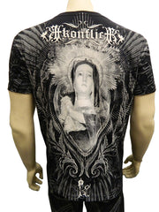 Konflic The Virgin Mary Men's T-Shirt (Black)