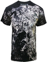 Konflic Triple Fleur De Lis T-Shirt (Black)