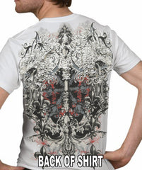 Konflic White Eagle Of Death Men's T-Shirt (White)