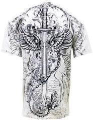 Konflic Winged Sword T-shirt (White)