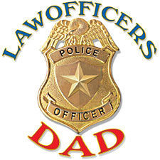 Law Officers Dad T-Shirt