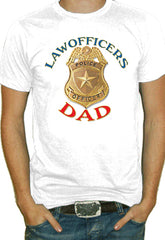 Law Officers Dad T-Shirt