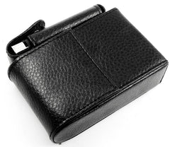 Leather Deluxe Cigarette and Lighter Case Belt Pouch (For Regular Size Only)