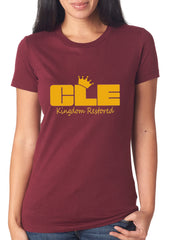 Lebron Kingdom Restored CLEveland Girl's T-shirt