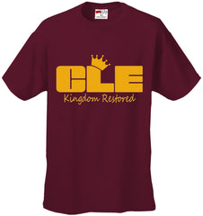 Lebron Kingdom Restored CLEveland Men's T-shirt