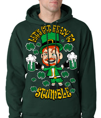 Leprechaun Let's Get Ready To Stumble Adult Hoodie