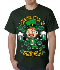 Leprechaun Let's Get Ready To Stumble Mens T-shirt