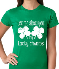 Let Me Show You My Lucky Charms St. Patrick's Day Girls Shirts