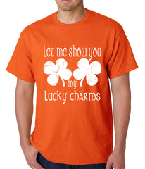 Let Me Show You My Lucky Charms St. Patrick's Day Mens T-shirt