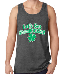 Let's Get ShamROCKED Funny Irish Tank Top