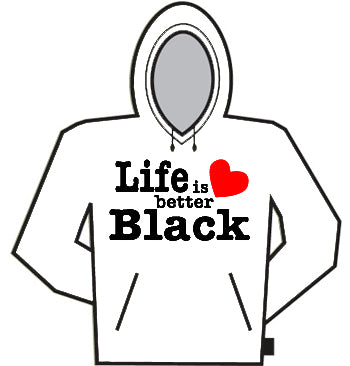 Life Is Better Black Hoodie