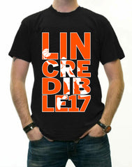 LINcredible Mens T-shirt, Lin-Credible, Jeremy Lin Sayings Basketball Player Men's Tee Shirt