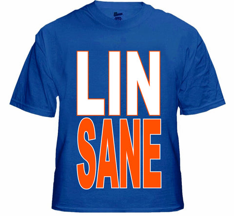 LINSANE Mens T-shirt, Lin-Sane, Jeremy Lin Sayings Men's Tee Shirt