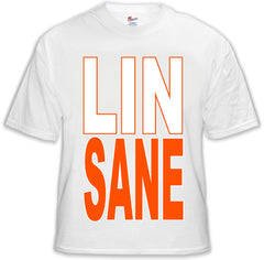 LINSANE Mens T-shirt, Lin-Sane, Jeremy Lin Sayings Men's Tee Shirt
