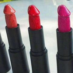Lips Dick Real Penis Shaped Lip Stick (Assorted Colors)