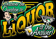 Liquor Is The Answer T-Shirt