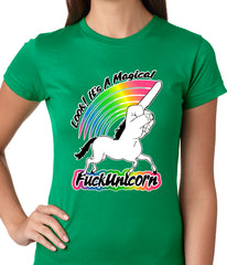 Look It's A Magical F*ckunicorn Funny Ladies T-shirt