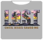 Lost Until Jesus Saved Me Girls T-Shirt