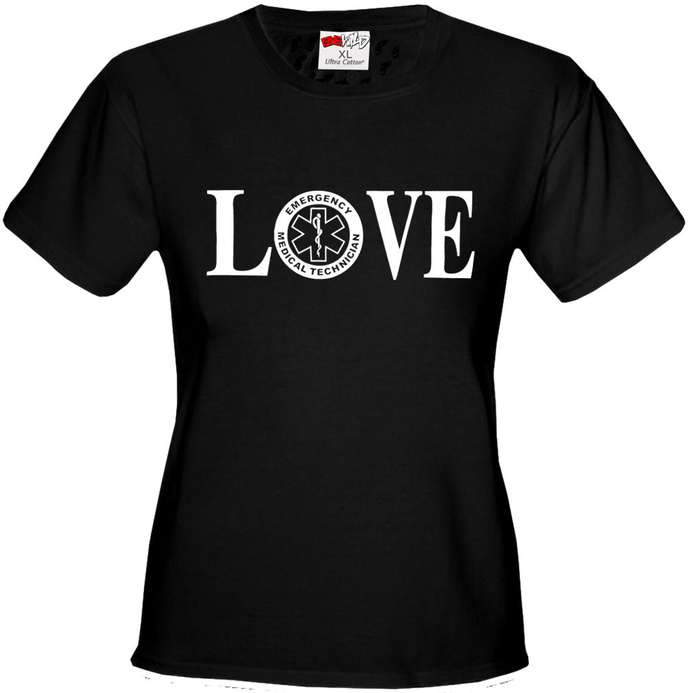 LOVE EMT Girl's T-Shirt