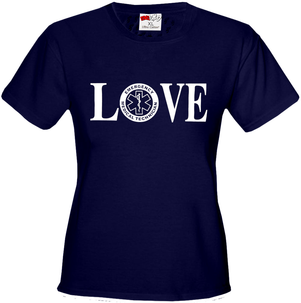 LOVE EMT Girl's T-Shirt