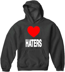 Love Haters Adult Hoodie