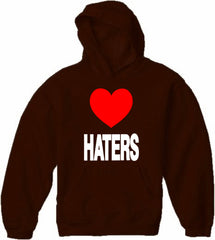 Love Haters Adult Hoodie