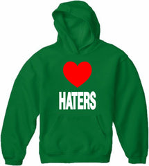 Love Haters Adult Hoodie